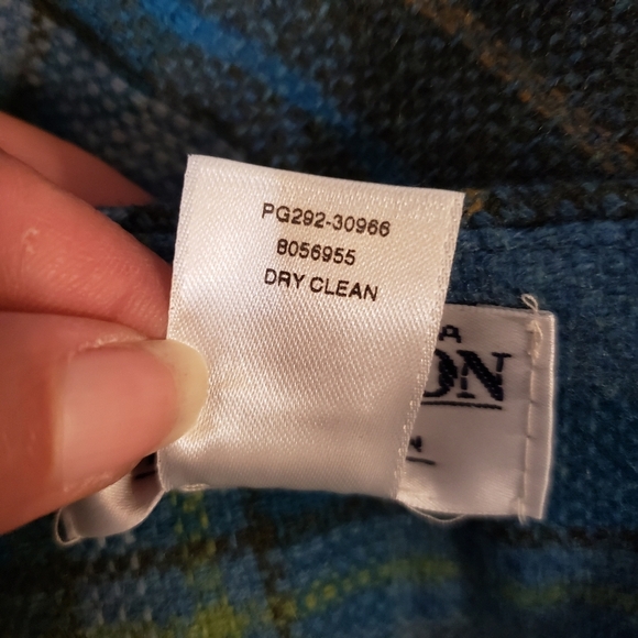 Pendleton A Line Plaid Wool Skirt SZ 12 - Picture 6 of 6